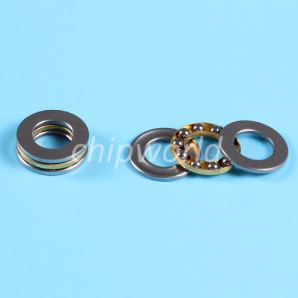 5pcs F10-18M  Axial Ball Thrust Bearing thrust needle roller bearing 10mmX18mmX5 #4 image