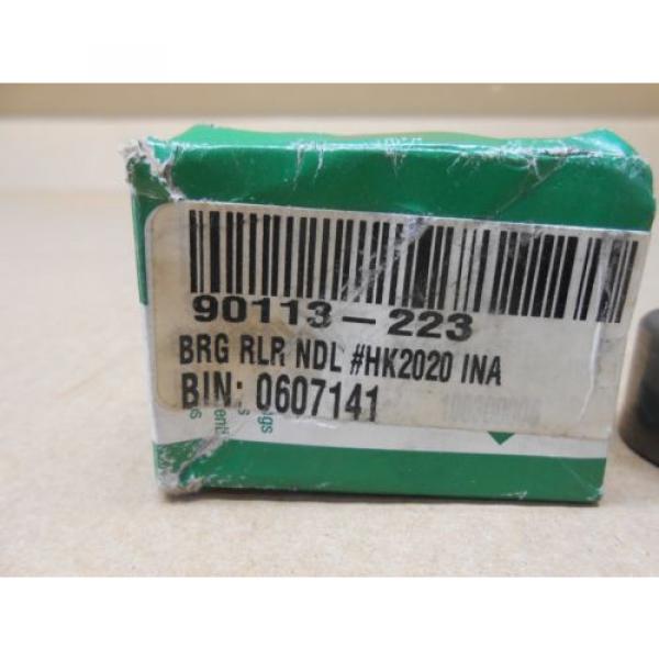 2 NIB INA HK2020 HK-2020 BEARING ROLLER NEEDLE 20MM BORE DIAM X 26MM OD X 20MM W #2 image