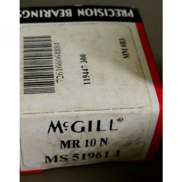 Lot of 2 mr10n McGill MS 51961 1 Precision Needle Roller Bearings MM0B3 #3 image