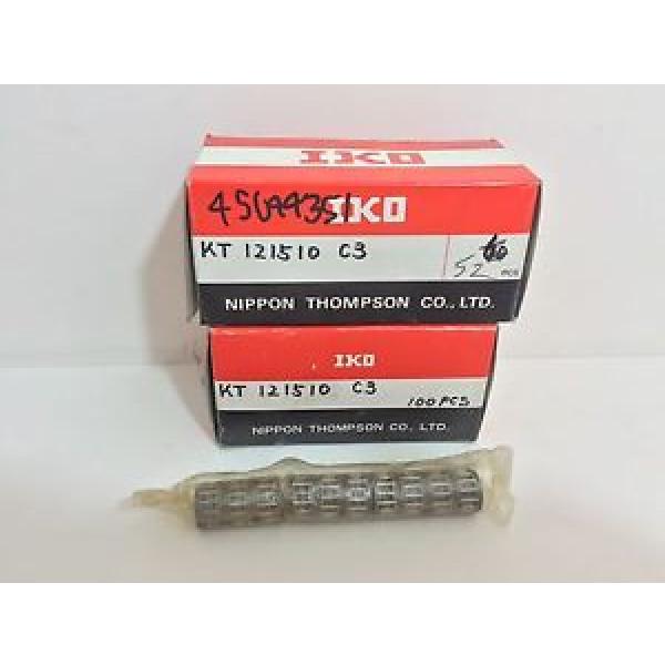 (152) NEW! IKO / NIPPON / THOMPSON NEEDLE ROLLER BEARINGS KT121510C3 #1 image