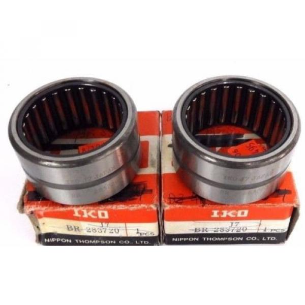 LOT OF 2 NIB IKO BR283720 MACHINED NEEDLE ROLLER BEARINGS #2 image