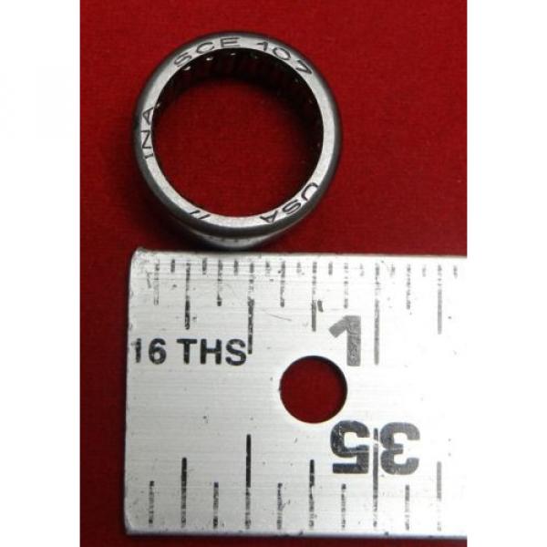 INA SCE107  1/2 Drawn Cup Needle Roller Bearing, Bore Diameter 5/8&#034; #5 image