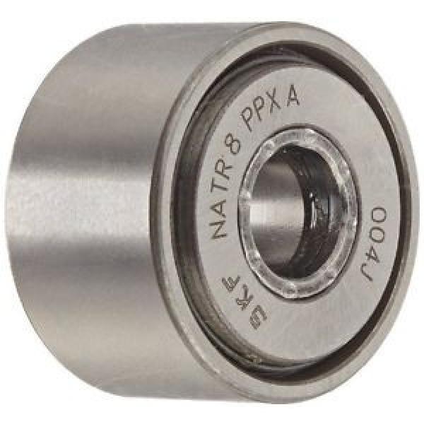 SKF NATR 8 PPXA Yoke Type Track Roller, Needle Bearing Type, Straight Roller, #1 image