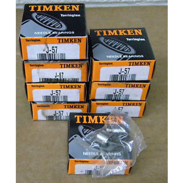 TIMKEN J-57 NEEDLE ROLLER BEARING LOT NIB J57 #1 image