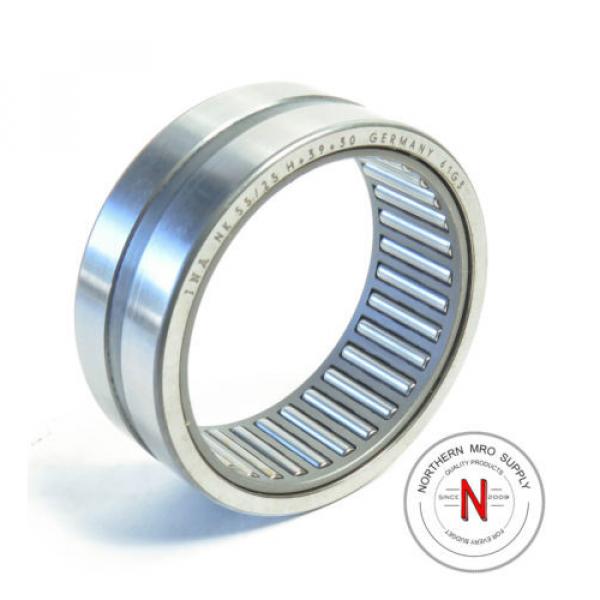 INA NK55/25 NEEDLE ROLLER BEARING, 55mm x 68mm x 25mm, OPEN #2 image