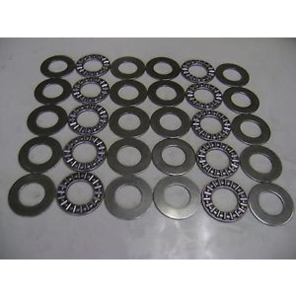 10 AXK1528 Thrust Needle Roller Bearings 15x28x2 mm With Washers A52 #1 image