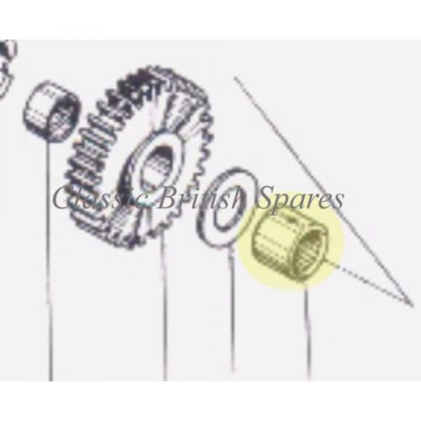 BSA Layshaft Needle Roller Bearing With Oil Hole 42-3075 Twins A7 A10 A50 A65 #4 image