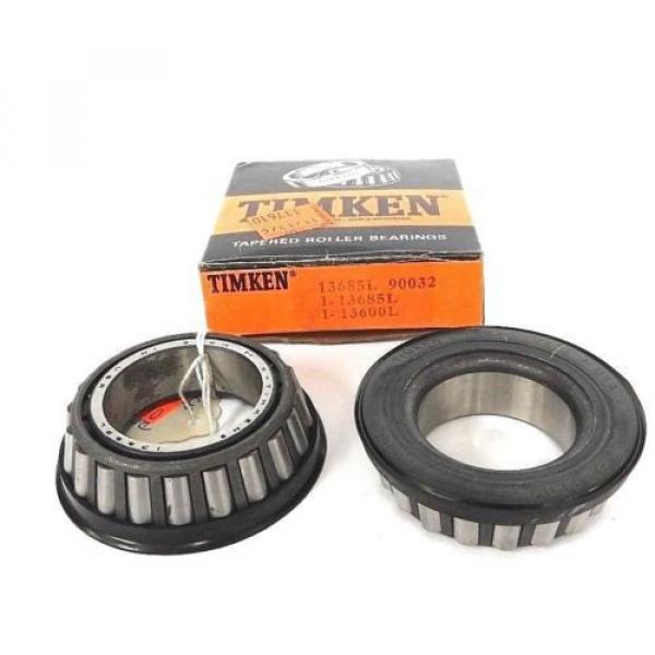 LOT OF 2 NEW TIMKEN 13685L TAPERED ROLLER BEARING 1-1/2IN BORE #3 image