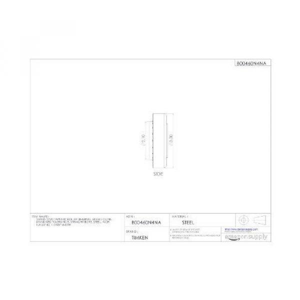 Timken 2790 Tapered Roller Bearing, Single Cone, Standard Tolerance, Straight #3 image