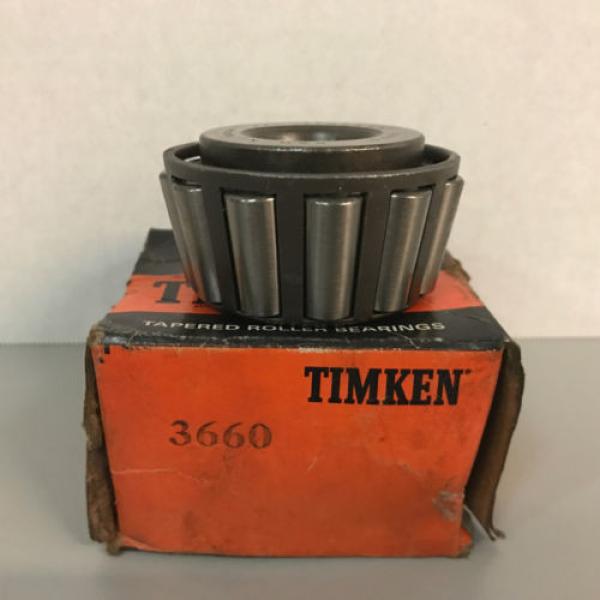 NIB Timken 3660 Tapered Roller Bearing Cone 0.8125&#034; Bore #1 image