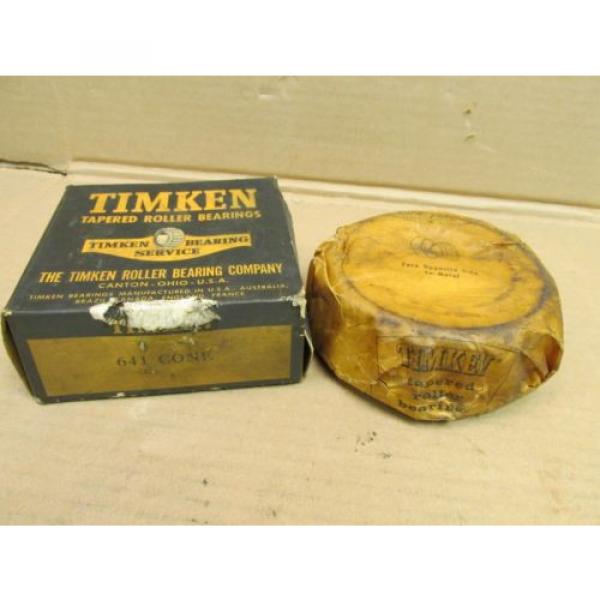 NIB TIMKEN 641 TAPERED ROLLER BEARING 641 CONE 2-5/8&#034; ID #1 image