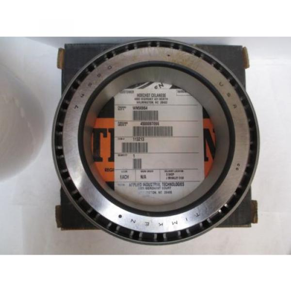 NEW TIMKEN TAPERED ROLLER BEARING 74550 #3 image