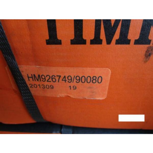 Timken HM926749 Tapered Roller Bearing, Single Cone #2 image