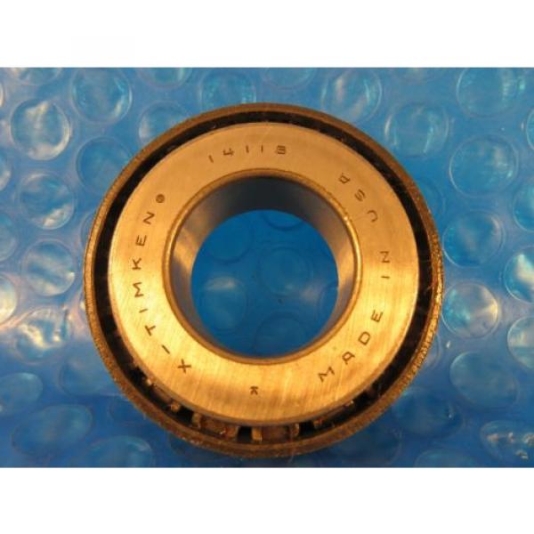 Timken 14118 Tapered Roller Bearing Single Cup 1.1811&#034; Straight Bore; 0.7560&#034; #2 image