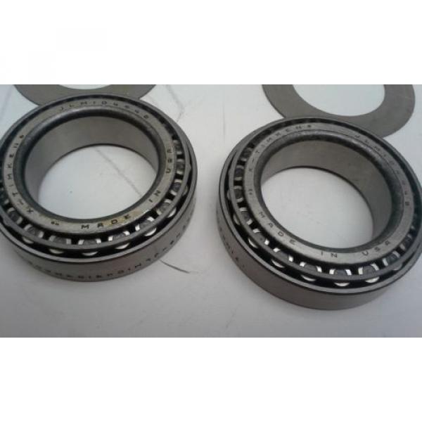 TIMKEN JLM104948 / JLM104910 Tapered Roller Bearing Cup &amp; Cone &#034;Lot of 2&#034; #4 image