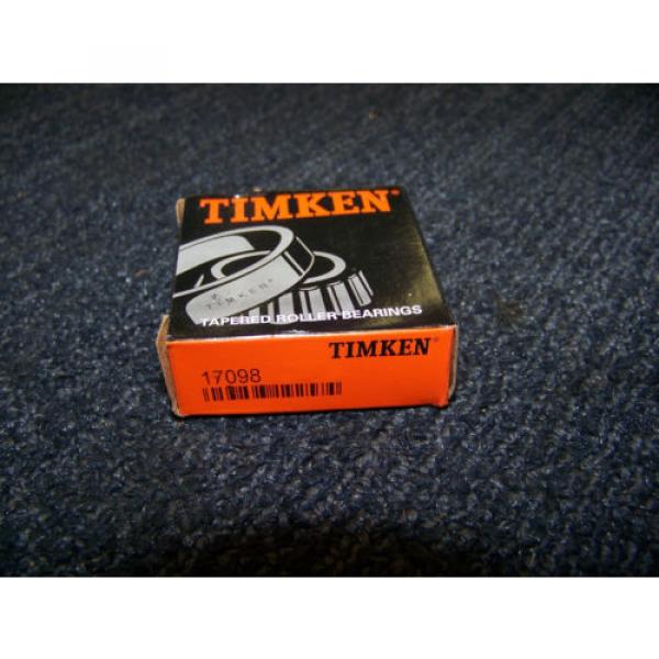 Timken Tapered Roller Bearing # 17098 New #1 image