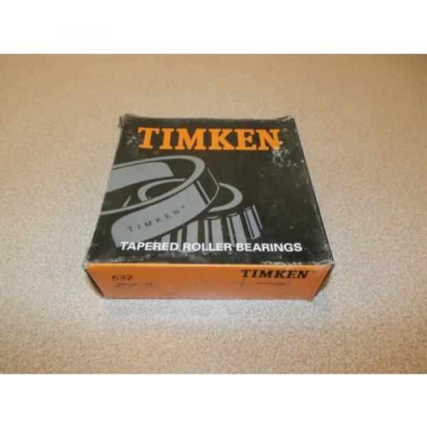 TIMKEN TAPERED ROLLER BEARING 632 #1 image