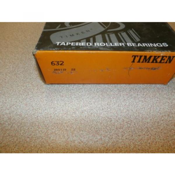 TIMKEN TAPERED ROLLER BEARING 632 #2 image