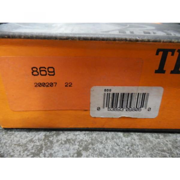 NEW Timken 869 200207 Tapered Roller Bearing Cone #3 image