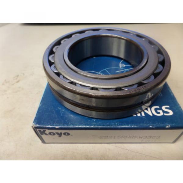 Koyo Spherical Roller Bearing 22215RHRKW33C3 22215RHRW33 C3 Made in Japan New #1 image