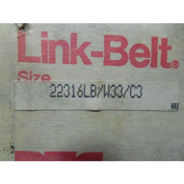 NEW Link-Belt 22316LB/W33/C3 Spherical Roller Bearing #3 image