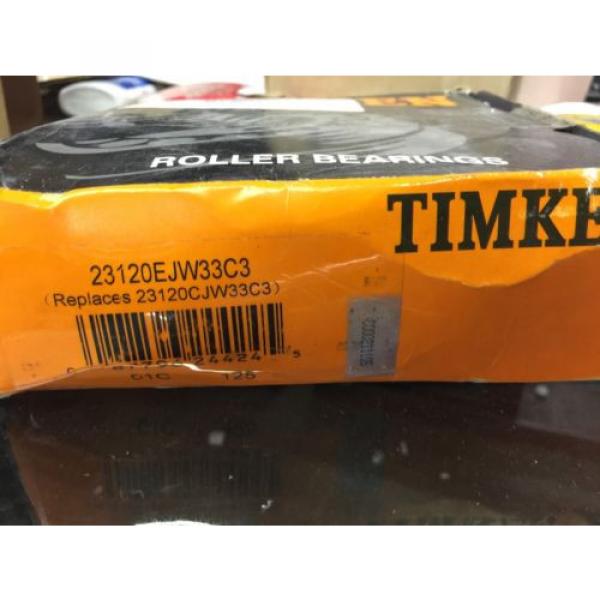 New Timken Spherical Roller Bearing 23120EJW33C3 #3 image