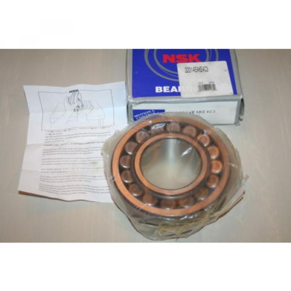 NSK 22314EAKE4C3 Tapered Spherical Roller Bearing 22314.EAKE4.C3 * NEW * #3 image