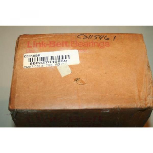 Link-Belt (Rexnord) CB22455H Bearing Cartridge Spherical Roller, 3-7/16&#034;  NEW #5 image