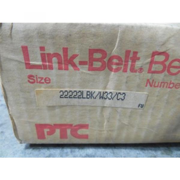 NEW Link-Belt 22222LBK/W33/C3 Spherical Roller Bearing #2 image