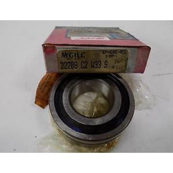 MCGILL SPHERICAL ROLLER BEARING  22208 C2 W33 S #1 image