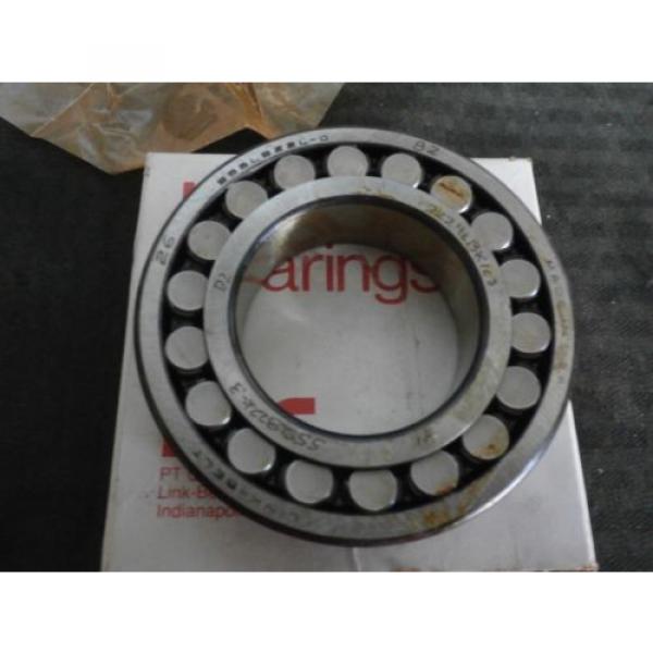 LINK-BELT 22211 LBK/W33/C3 SPHERICAL ROLLER Bearing, Taper Bore, Steel Retainer #2 image