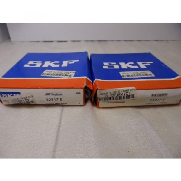 SKF 22217 E Explorer Spherical Roller  Bearing 85mm x 150mm x 36mm Lot of 2  NIB #3 image