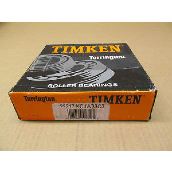 1 NIB TIMKEN 22217-KCJW33C3 22217KCJW33C3 SPHERICAL ROLLER BEARING #1 image