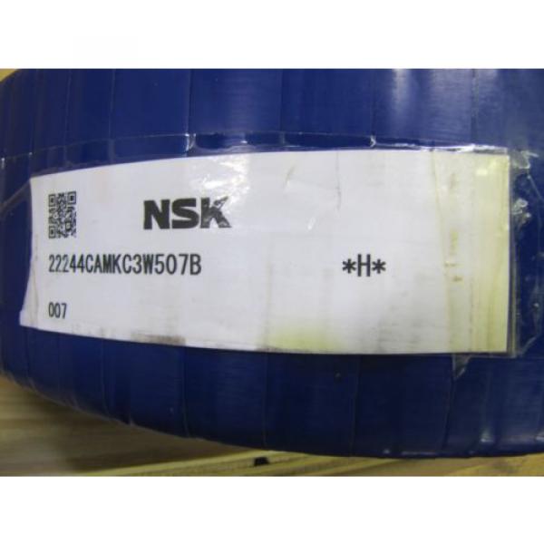 NSK 22244CAMKC3W507BA 22244CAMKC3W507B SPHERICAL ROLLER BEARING NIB #3 image