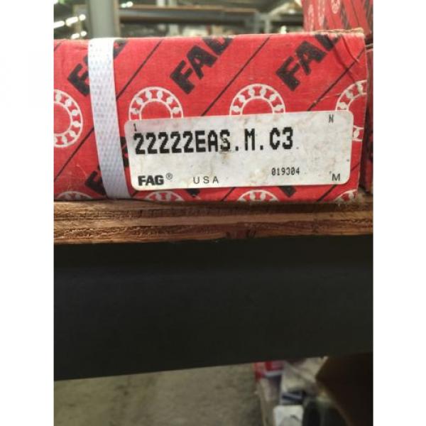 Fag Spherical Roller Bearing 22222 EAS.M.C3 ~NIB #2 image