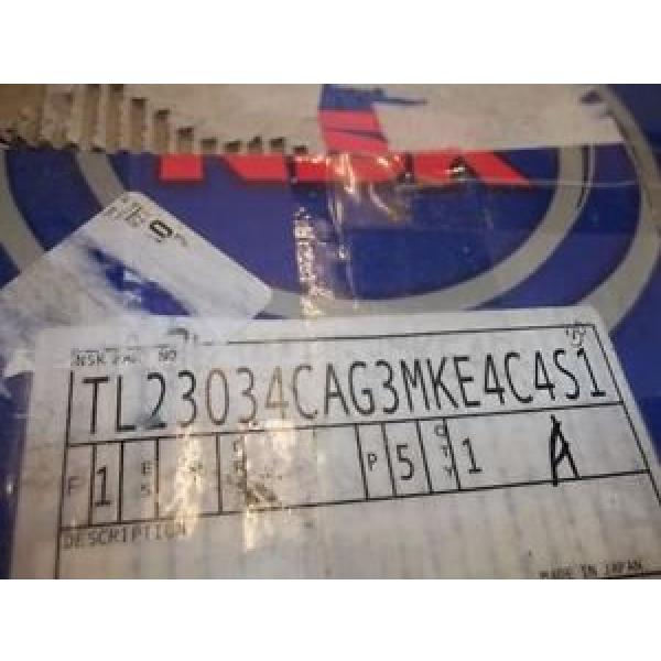 New NSK TL 23034 CA G3 MKE4 C4 S11 Spherical Roller Bearing 170 x 260 x 67mm #1 image