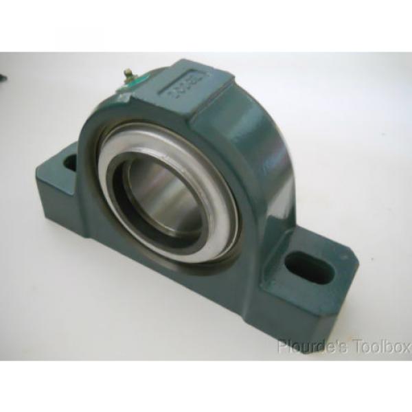 New Dodge 3-1/4&#034; Pillow Block Spherical Roller Exp Bearing, 069450, P2B-IP-304RE #4 image