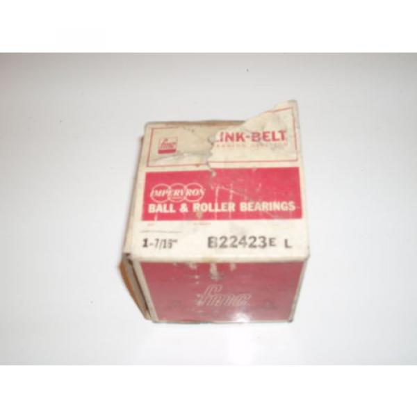 Link Belt FMC 1-7/16&#034; self align double row spherical roller bearing B22423 (EL) #1 image