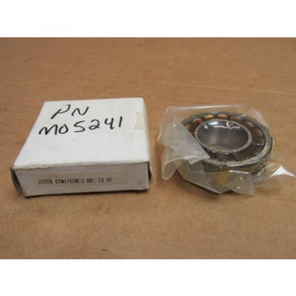 NIB RBI 22205C3W33 SPHERICAL ROLLER BEARING 22205 CTNI C3W33 25x52x18 mm #1 image