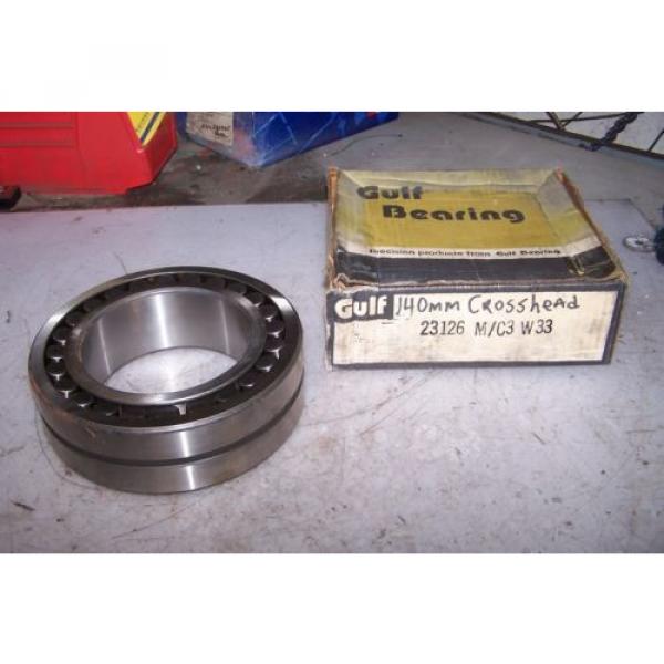 NEW GULF 23126 MC3 W33 SPHERICAL DOUBLE ROLLER BEARING #1 image