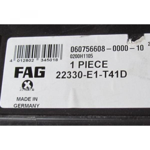 NEW FAG 22330-E1-T41D Spherical Roller Bearing 150x320x108mm NSK #3 image