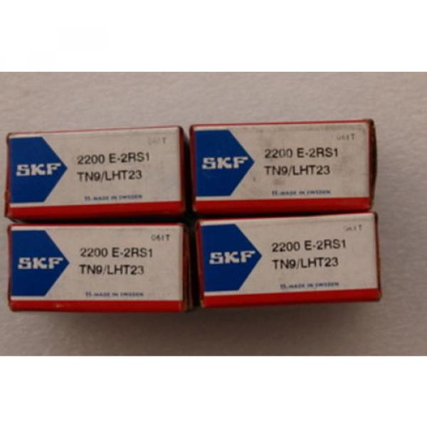 SKF ball bearings Philippines 2200E-2RS1 Self Aligning Ball Bearings (Lots of 4) #1 image