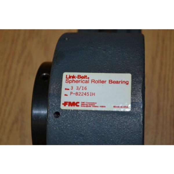 Link-Belt spherical roller bearing pillow block P-B22451H bore : 3-3/16 &#039;&#039; #2 image