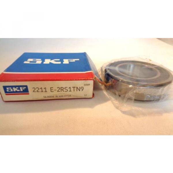 NEW ball bearings Germany IN BOX SKF 2211E-2RS1TN9 SELF ALIGNING BALL BEARING #1 image