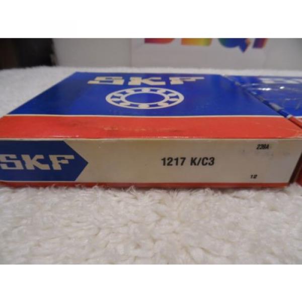 SKF Self-aligning ball bearings Philippines 1217K/C3  Self Aligning Ball Bearing 1217K /C3 NIB Lot of 2 #2 image