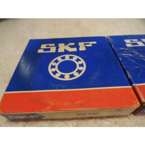 SKF Self-aligning ball bearings Philippines 1217K/C3  Self Aligning Ball Bearing 1217K /C3 NIB Lot of 2 #5 image