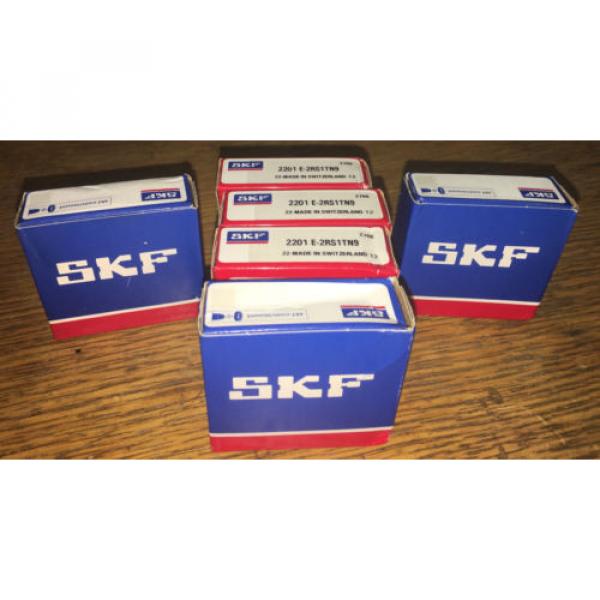 SKF Self-aligning ball bearings Thailand 2201 E-2RS1TN9 Self-Aligning Ball Bearing #1 image