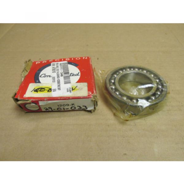 NIB Self-aligning ball bearings Uruguay CONSOLIDATED FAG 1209-K SELF ALIGNING BALL BEARING 1209K 45x85x19 mm  NEW #1 image