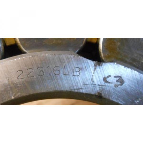 LINK BELT SPHERICAL ROLLER BEARING, 80SLB23L-0, 22316LB, 80 X 170 X 58 MM #4 image