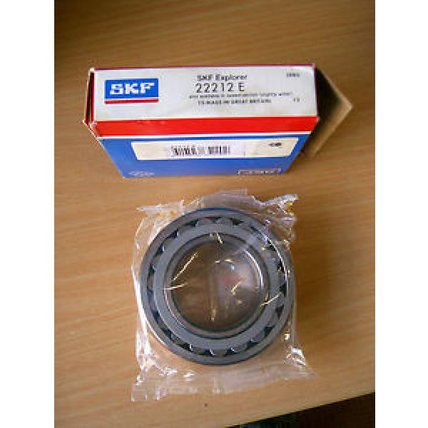 SKF Explorer spherical roller bearing: 22212E - boxed - New old stock #1 image